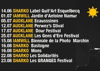 @sharkobelgium 
@aucklane 
@iamwill.music 

#summervibes☀️️ #festival #iamwillmusic #sharko #aucklane